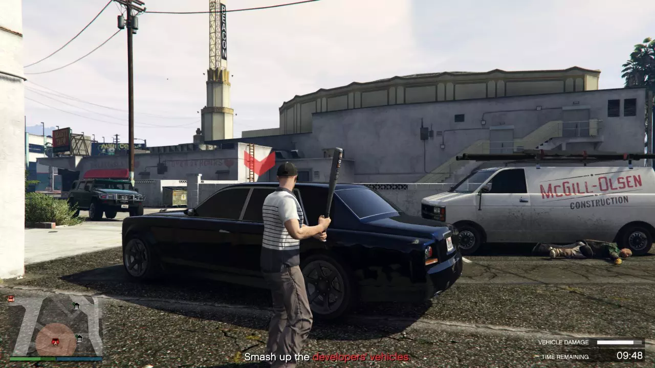 Управление ночным клубом: Уничтожение машин разработчиков - миссия в свободном режиме GTA Online