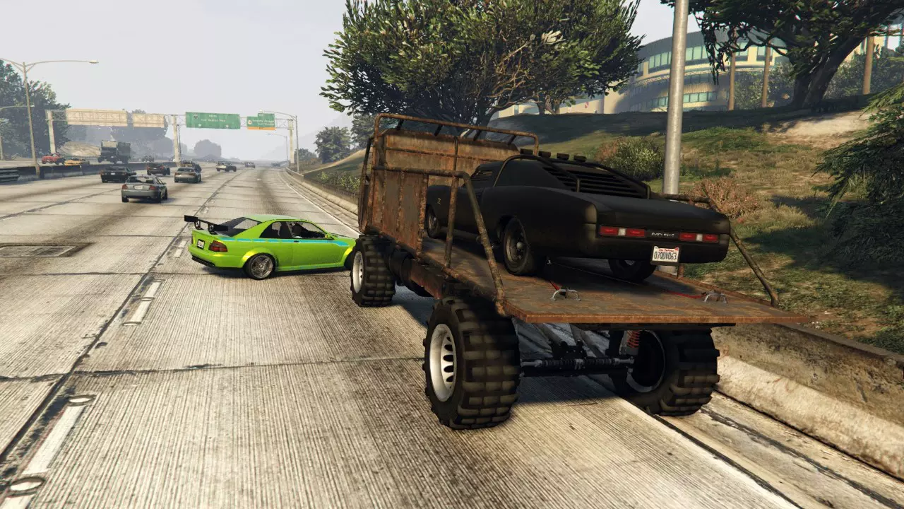 Работа организации: Транспортировщик - миссия в свободном режиме GTA Online