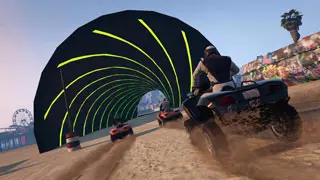 Гонка на специальном транспорте: Blazer Aqua - Вечеринка на пляже в GTA Online