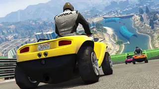 Гонка на специальном транспорте: Blazer Aqua - Водная горка в GTA Online