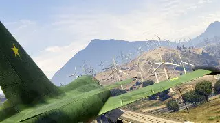 Воздушная гонка: Боковой ветер GTA Online гонка