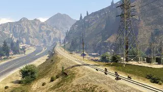 Гонка на байках: Off the Rails в GTA Online