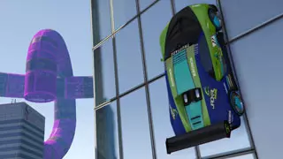 Трюковая гонка - Восхождение по стене Гонка GTA Online