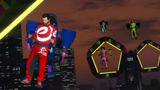 Гонка на спецтехнике: Thruster - Гонка Vinewood Air Tours в GTA Online