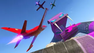 Гонка Трансформ: Трансформ - Змеи и Самолет GTA Online Гонка