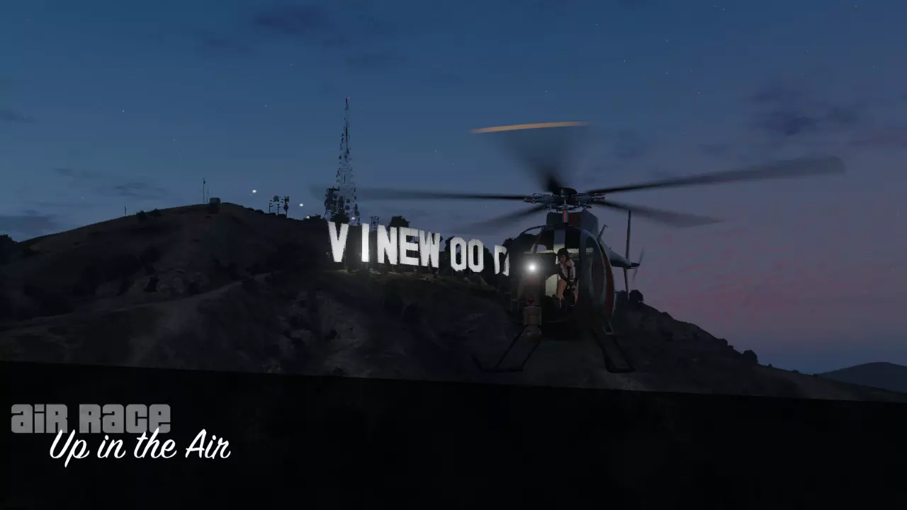 Воздушная гонка: В воздухе — гонка GTA Online