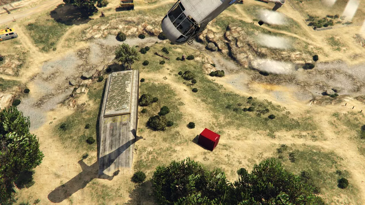 Контракт на данные: Локации убежищ в ограблении GTA Online