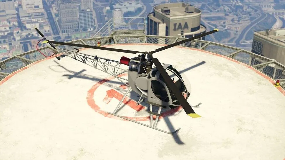 Лучшие вертолёты GTA 5 - Спэрроу