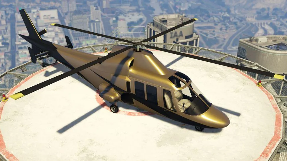 Лучшие вертолёты GTA 5 - Свифт Делюкс