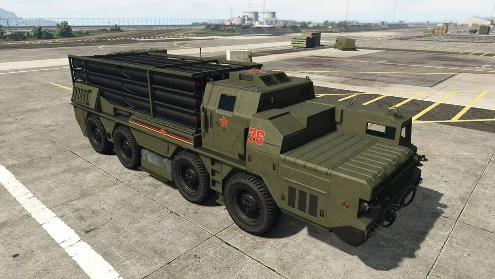 Лучшие Военные Транспортные Средства GTA 5 - Chernobog