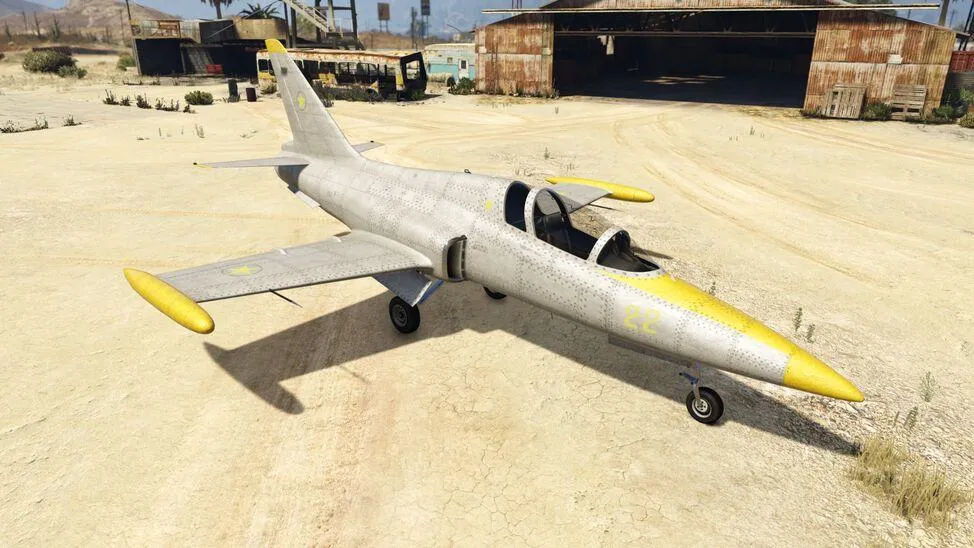 Лучшие самолёты GTA 5 - Besra