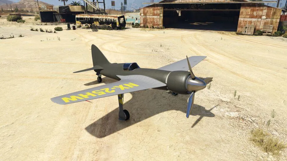 Лучшие самолёты GTA 5 - Howard NX-25