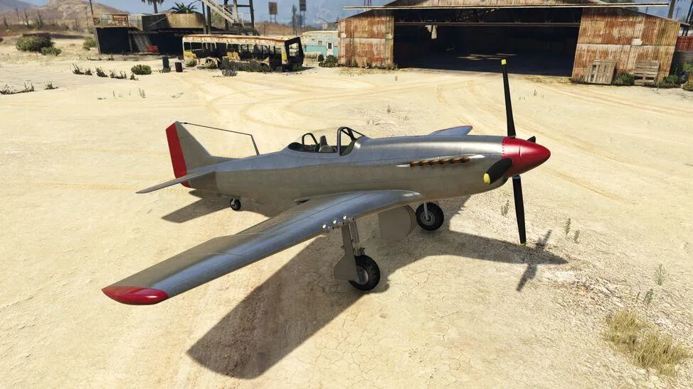 Лучшие самолёты GTA 5 - P-45 Nokota