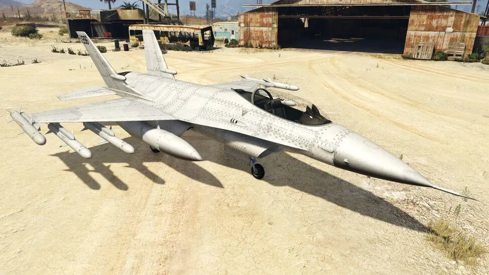 Лучшие самолёты GTA 5 - P-996 LAZER