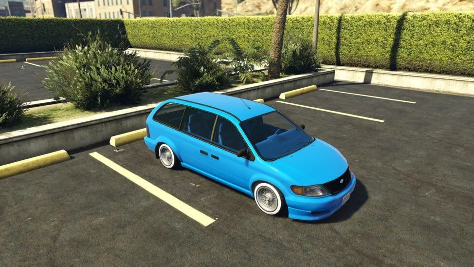 Лучшие фургоны GTA 5 - Minivan Custom