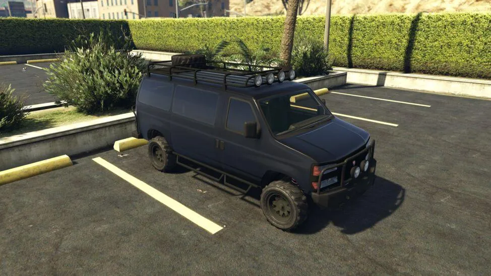 Лучшие фургоны GTA 5 - Rumpo Custom