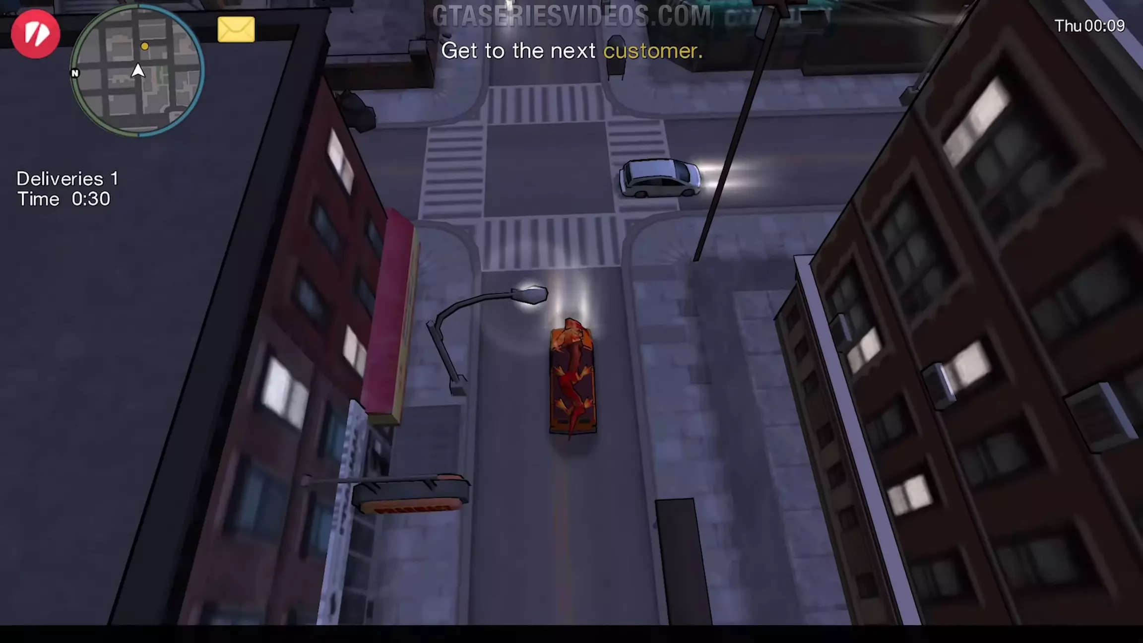 Заказ лапши — побочная миссия GTA: CW