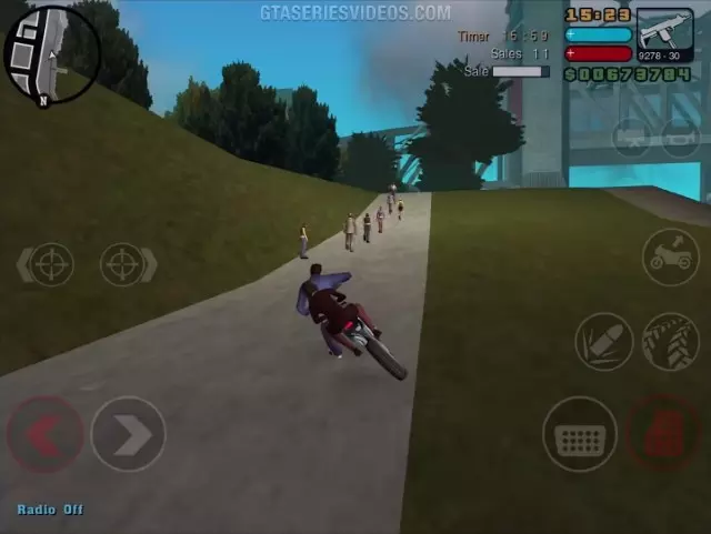 Велопродавец - побочная миссия GTA LCS