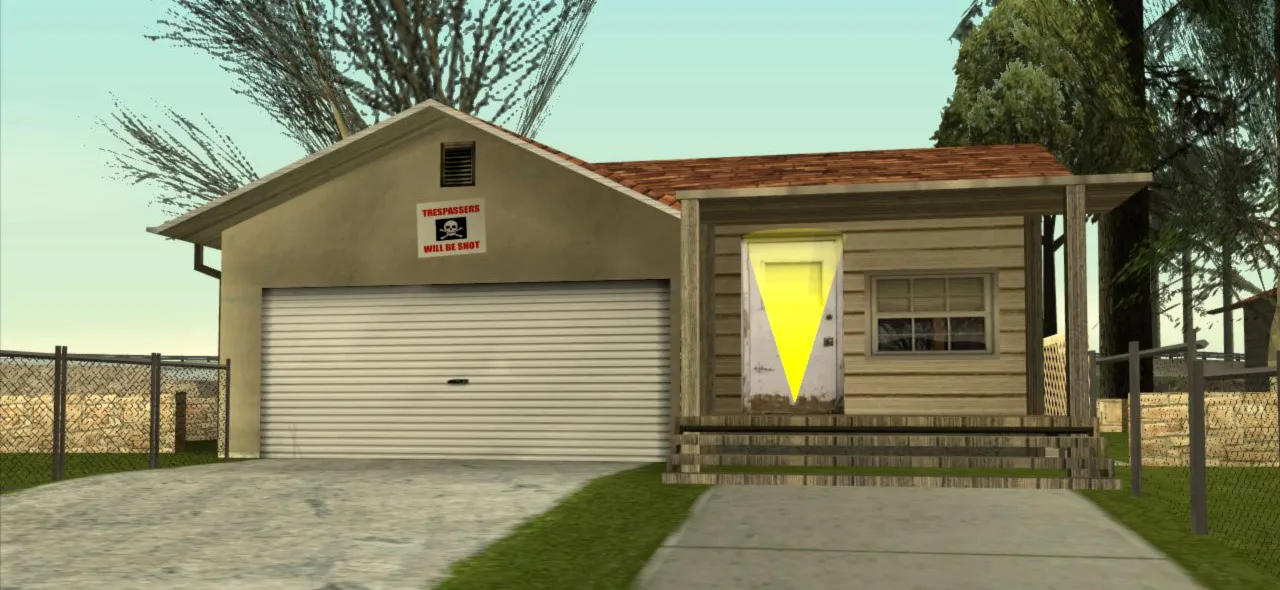 Убежище Паломи́но Крик - Недвижимость и Активы GTA San Andreas