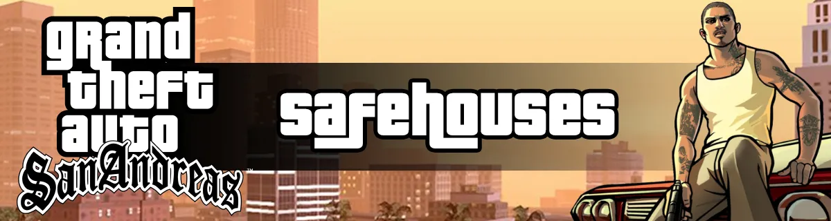 Недвижимость GTA San Andreas: Список убежищ