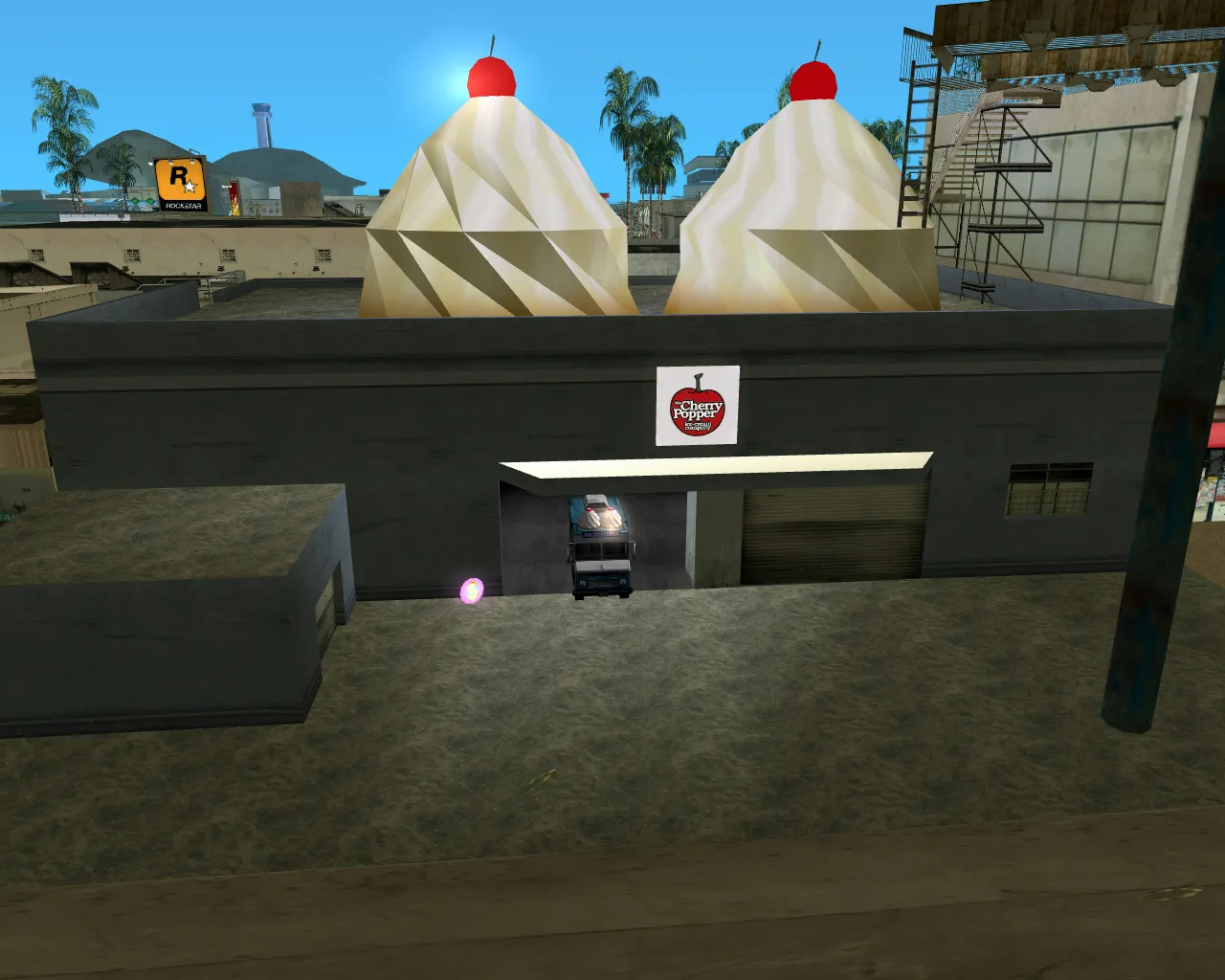 Фабрика мороженого Cherry Popper - Недвижимость и активы GTA Vice City