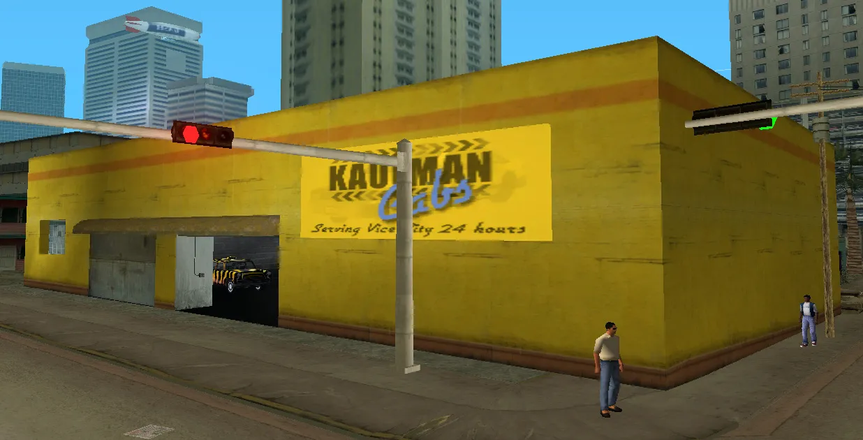 Kaufman Cabs - Недвижимость и активы GTA Vice City