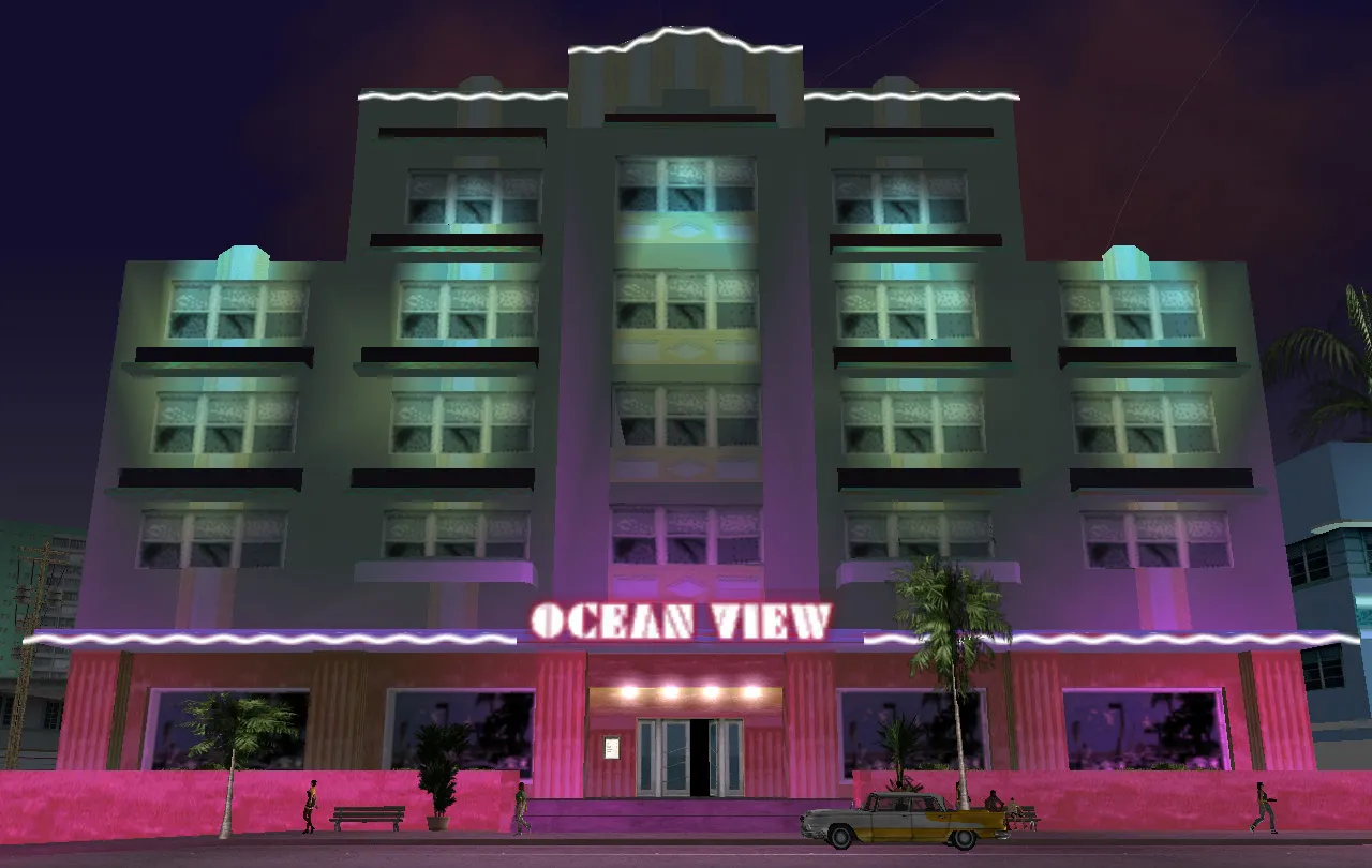 Отель Ocean View - Недвижимость и активы GTA Vice City