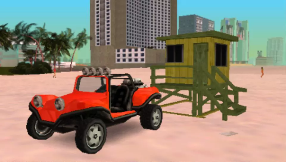 Пляжный патруль - побочная миссия GTA: VCS