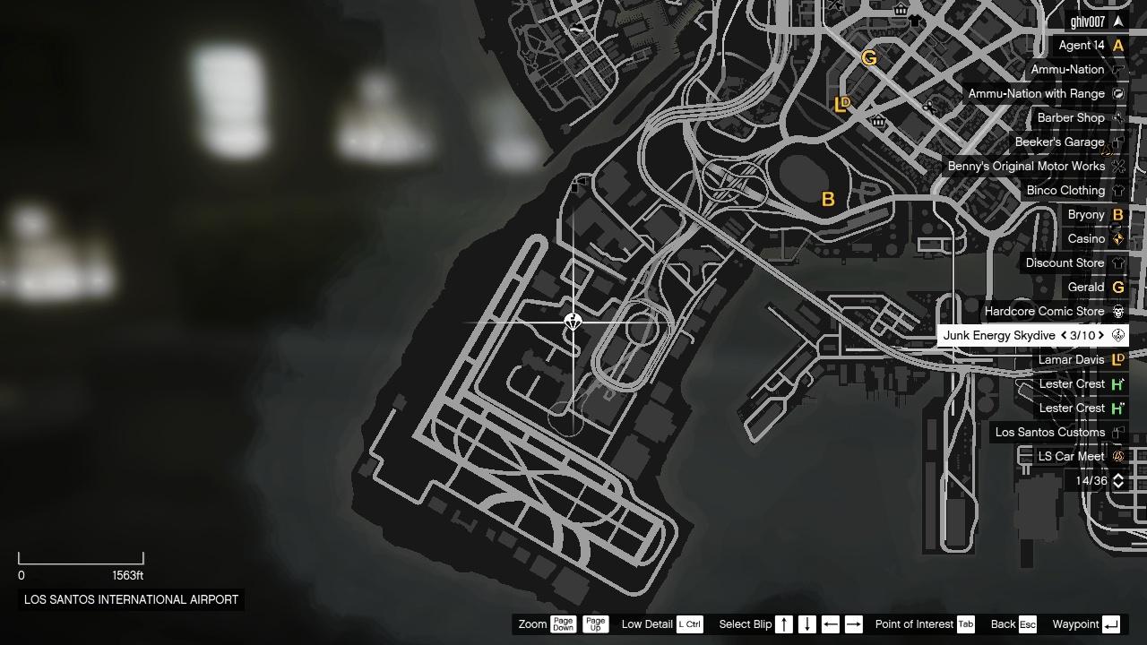 Карта Junk Energy 1 Карта миссии GTA Online: Прыжок Junk Energy 1