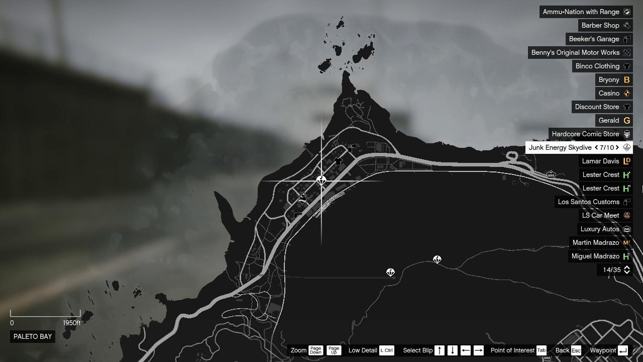 Карта Энергии Мусора 25 Карта миссии GTA Online Junk Energy Jump 25