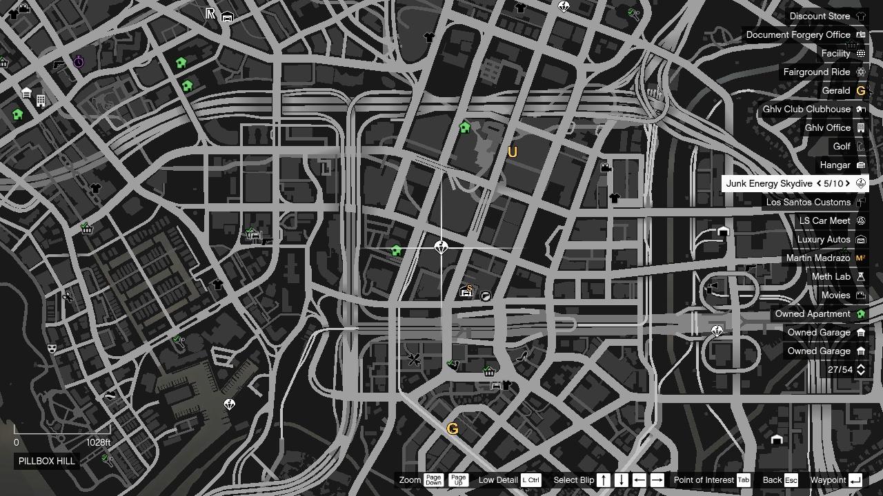 Карта Junk Energy 6 Карта миссии GTA Online: Прыжок Junk Energy 6