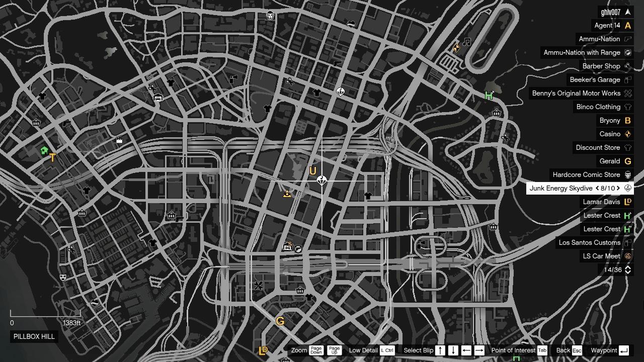 Карта Junk Energy 8 Карта миссии GTA Online: Прыжок Junk Energy 8