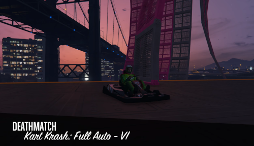 Kart Krash: Full Auto VI GTA Online Смертельная битва