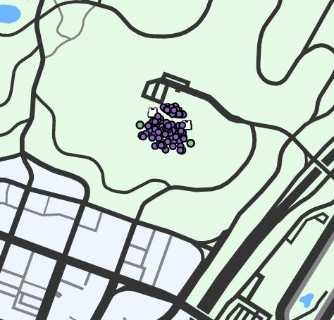 Карта освещения драки на арене Литс Последняя команда на вылет: Карта Bowl Brawl LTS