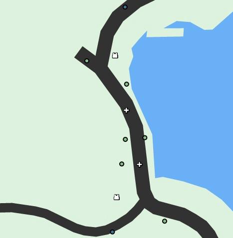 Карта освещения плотины The Land Act Литс Последняя команда на вылет: Плотина Ленд Акт LTS Карта