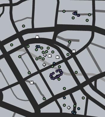 Карта освещения ратуши Литс Последняя команда на вылет: Ратуша LTS Карта