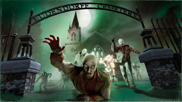 Кладбище Людендорфф - арт GTA Online