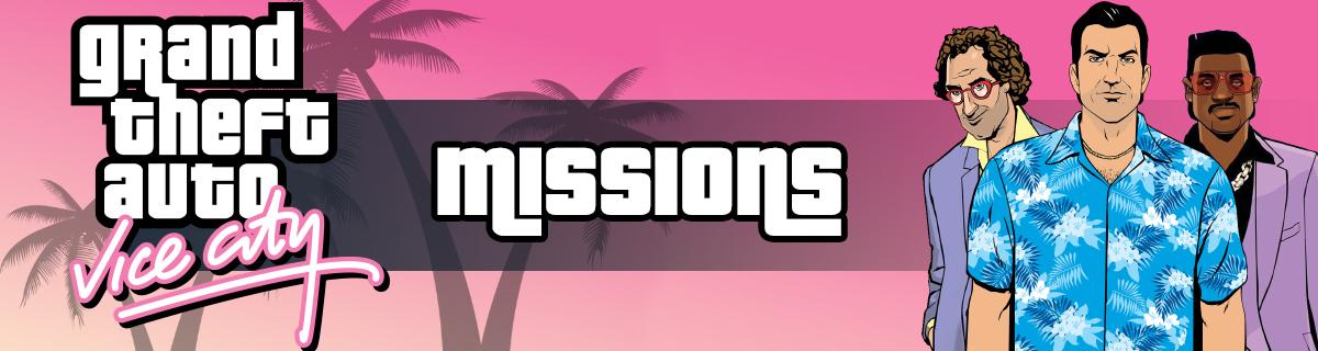 Гид по миссиям Grand Theft Auto: Vice City - Все сюжетные миссии GTA Vice City с прохождением