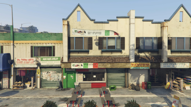 GTA Online Pizza This Место 2 Пляж Дель Перро