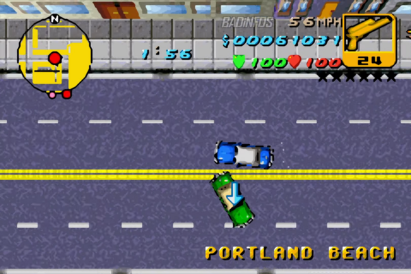 GTA Advance Портленд гонка №5