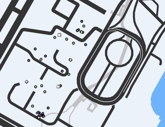 Карта рейда: Грузчики Налёт: Карта Грузчиков багажа