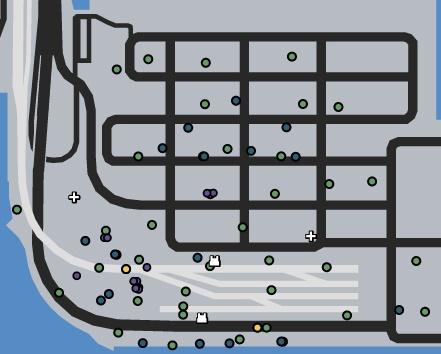 Карта рейда: Конец линии Налёт: Карта Конца линии