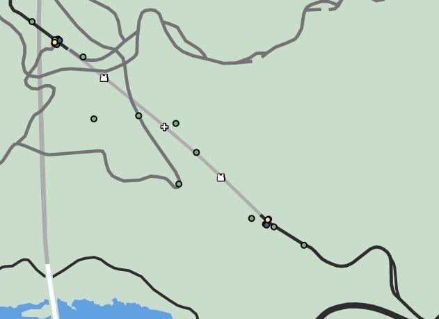 Карта рейда: Высокая дорога Налёт: Карта Высокой дороги