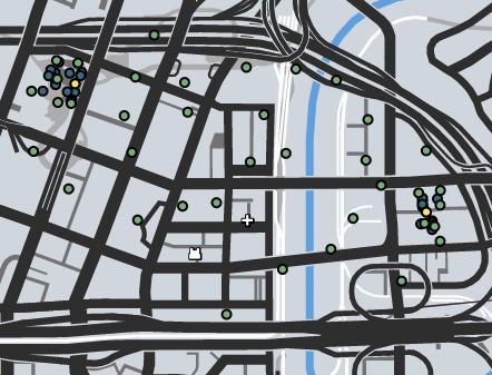 Карта рейда: Магистрали Налёт: Карта Магистралей