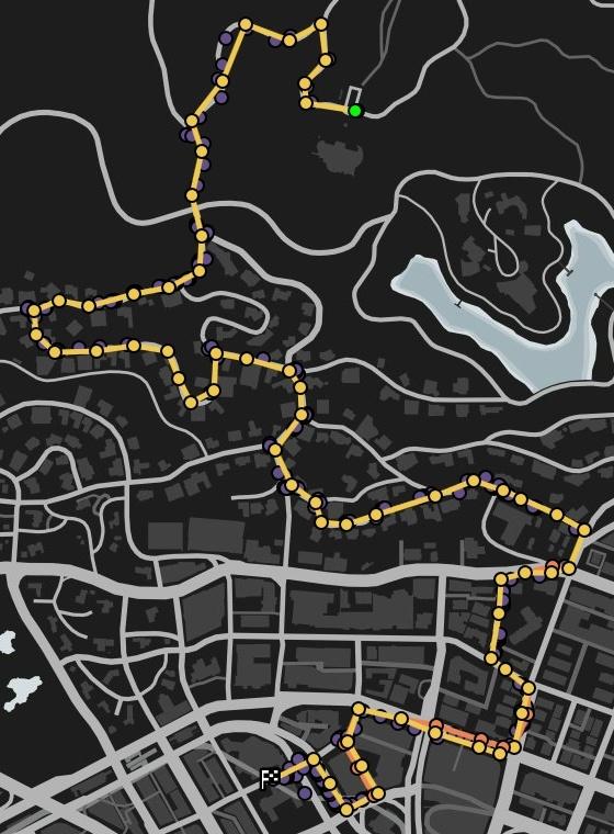 Карта Rc All Downhill From Here Гонка на RC Bandito: RC - Карта Только вниз отсюда