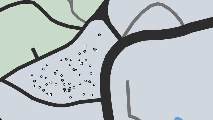 Карта Особняка Ричмана Карта смертельной схватки: Особняк Ричмана