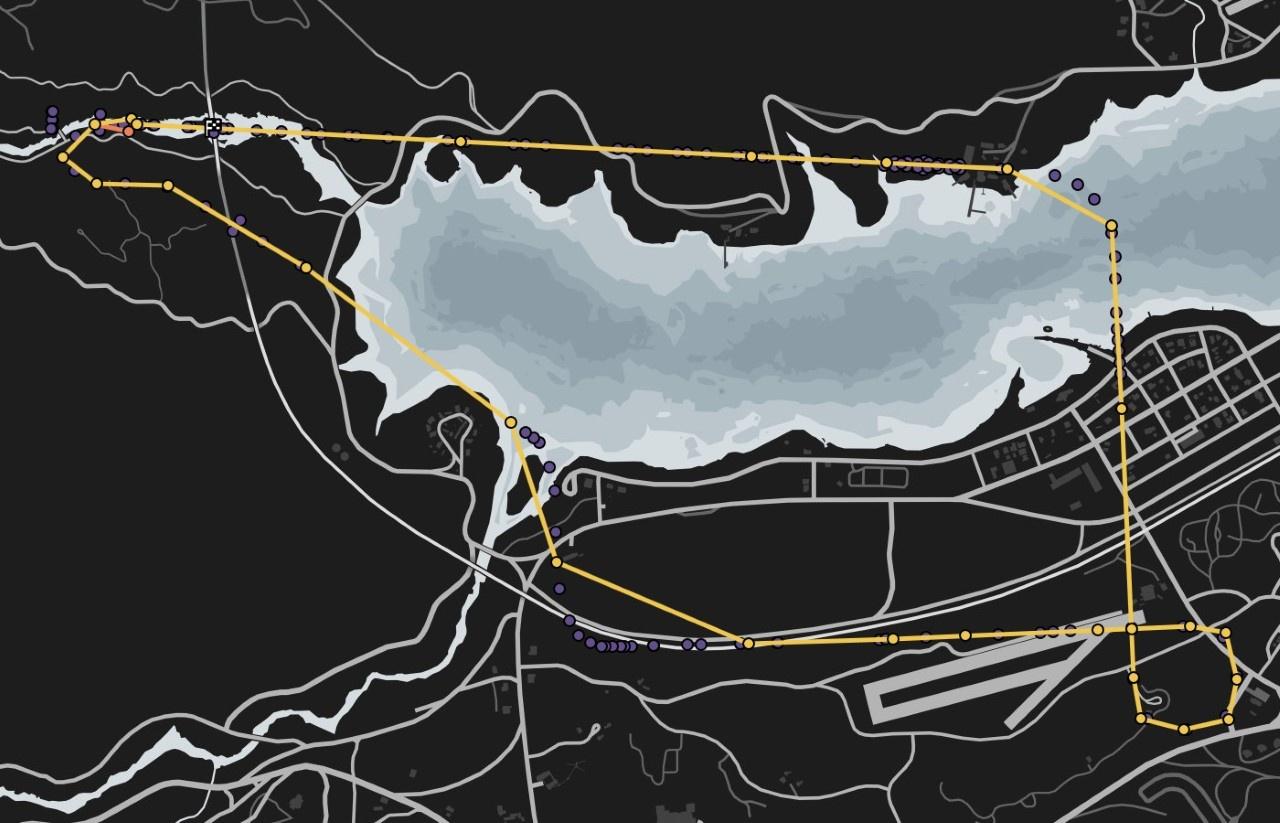 Ruiner 2000 Ночная поездка Гонка на спецтехнике: Ruiner 2000 - Ночная поездка (карта)
