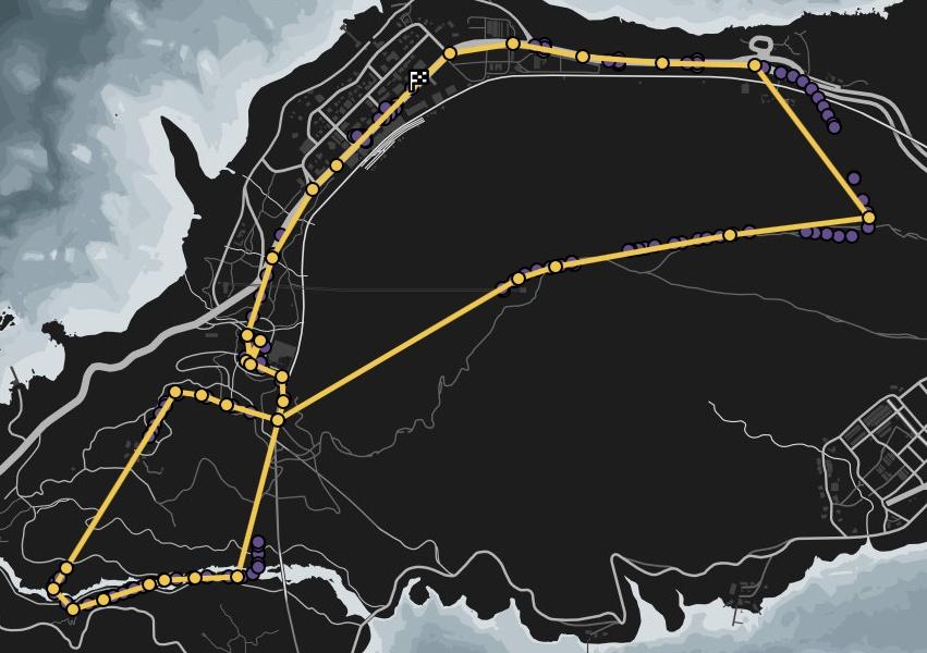 Ruiner 2000 Мишень Гонка на спецтехнике: Ruiner 2000 - Цель (карта)