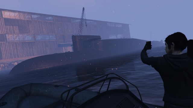 Разведка: Подводная лодка - миссия ограбления на свалке GTA Online