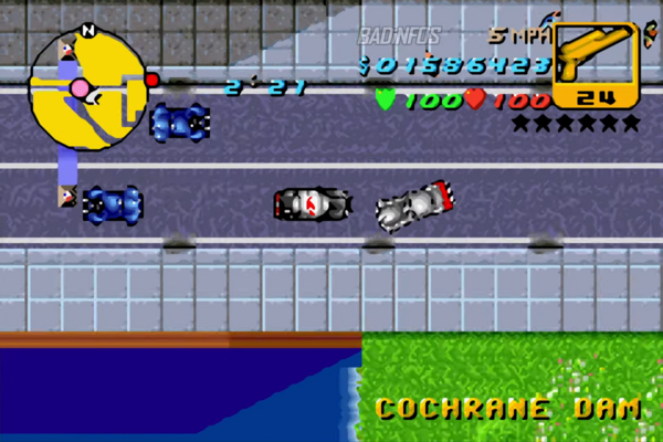 GTA Advance Шорсайд Вейл гонка №1